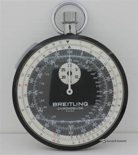 breitling chrono slide 1577|Rare Vintage 1968 Breitling Chronoslide Stopwatch .